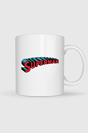  Superman Logo Tasarımlı Kupa Bardak