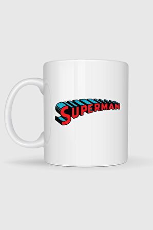  Superman Logo Tasarımlı Kupa Bardak