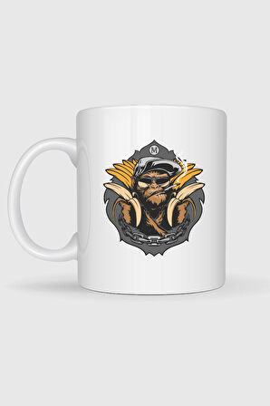  Ape Chimpanzee Gorilla Bornean Orangutan Tasarımlı Kupa Bardak