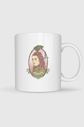 Arya Stark Game Of Thrones Tasarımlı Kupa Bardak