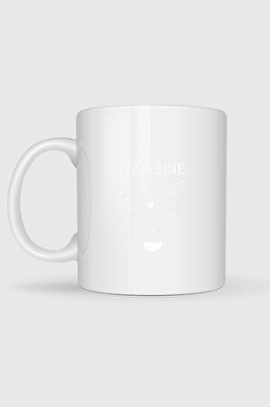  Caffeine Kahve Formulü Tasarımlı Kupa Bardak