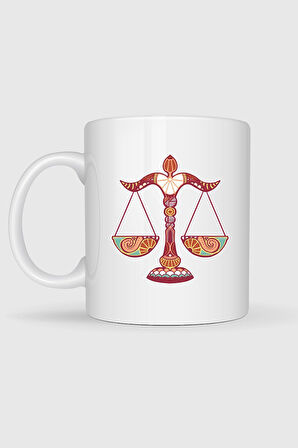  Terazi Burç - Astroloji Tasarımlı Kupa Bardak