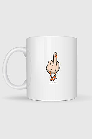  Duck You Tasarımlı Kupa Bardak