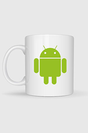  Android Logo Tasarımlı Kupa Bardak