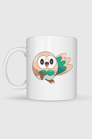  Rowlet Baskılı Kupa Bardak
