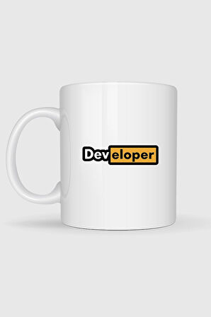  Developer Yazılımcı Baskılı Kupa Bardak