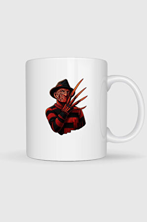 Freddy Krueger Baskılı Kupa Bardak