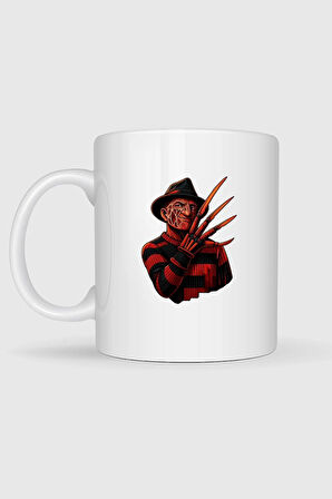  Freddy Krueger Baskılı Kupa Bardak