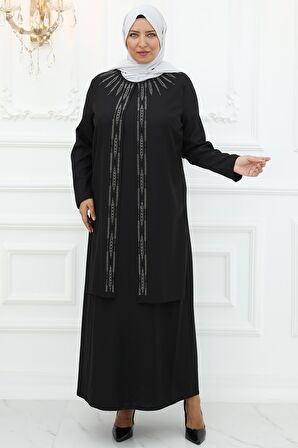 Amine Hüma Nisa Abiye Siyah
