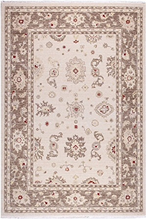 Crea Oda Halısı Klasik 133x190 Demirci Yün 8003 Krem