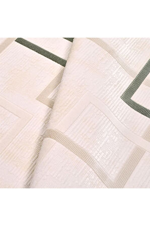 Crea Yolluk Halısı Modern 100x300 Karen 6416ak Yeşil