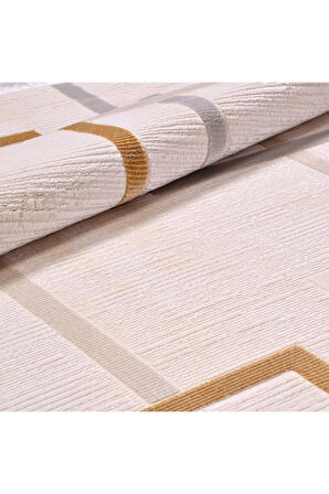 Crea Yolluk Halısı Modern 100x300 Karen 6460ak Bej