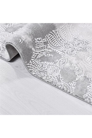 Crea Yolluk Halısı Modern 100x300 Galaxy 13621 Gri