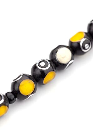 Zanaatkâr Dokunuş Özel Tasarım Küre Kuka İşlemeli Tesbih