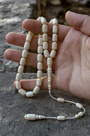 Özel Çalışma Muhammet Gaz Yağcı Kapsül Fil Dişi Tesbih
