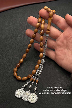 Kullanınca Siyahlaşan Kınasız Kuka Metal Püsküllü