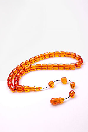 Bürokrat Boy Tutkunlarına Özel Ateş Kehribar Tesbih