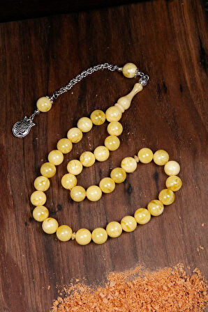 Tek Püskül Küre Beyrut Toz Kehribar Tesbih