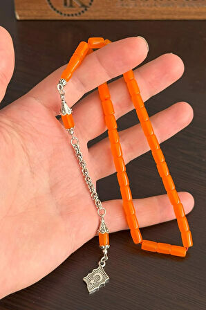 Günlük Kullanım Boy Turuncu Uçak Camı Tesbih