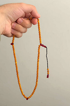 5 MM 99'luk Sıkma Kehribar Tesbih