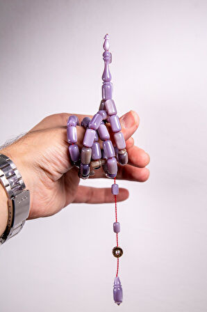 Sedefli Usta İşçilik 45 Taneli Eski Fransız Galalit Tesbih