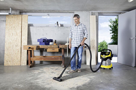 Karcher WD 5 S V-25/5/22 1100 W Islak Kuru Süpürge