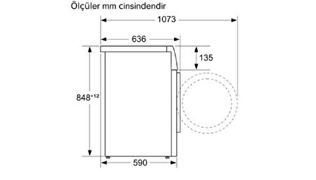 Siemens WN54A2X1TR Kurutmalı Çamaşır Makinesi