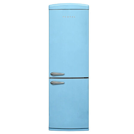 Vestel Retro NFK37201 Düş Mavisi Buzdolabı