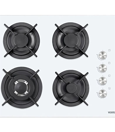 Vestel AO-65104 BDG-DW Beyaz Ankastre Ocak