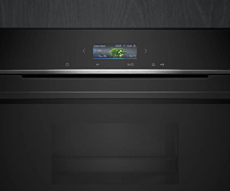Siemens CD714GXB1 Kompakt buharlı pişirici Ankastre Fırın