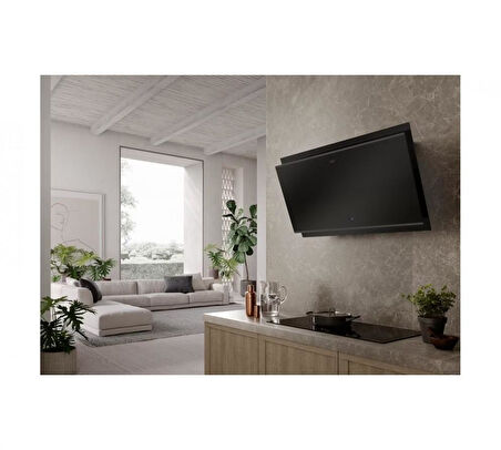 Franke 330.0679.324 Mythos Pro Fvmy Ah 907 Fm Bk/Bk Black Frame Davlumbaz