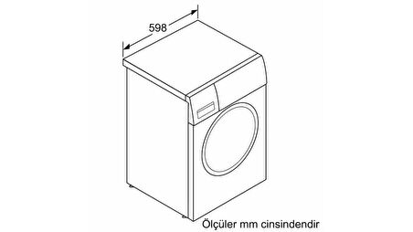 Bosch WGB244A0TR Çamaşır Makinesi