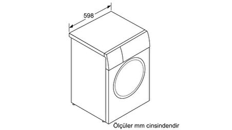 Bosch WGB244A0TR Çamaşır Makinesi