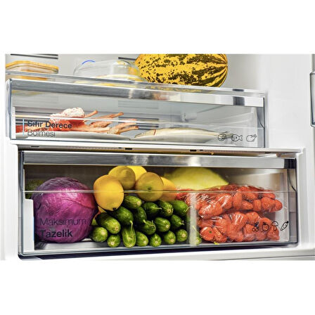 Vestel NFK54001 CRB GI PRO Kombi Buzdolabı