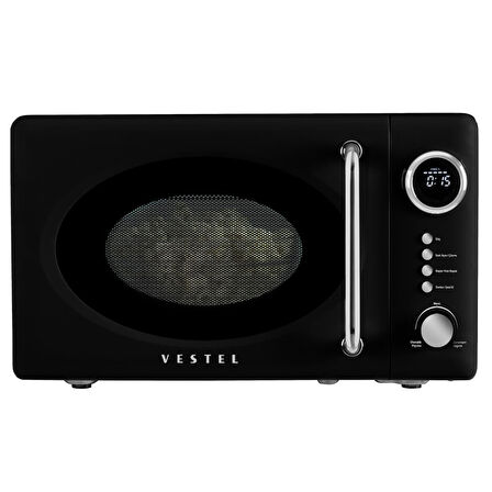 Vestel MD 20 YD Retro Siyah Mikrodalga Firin