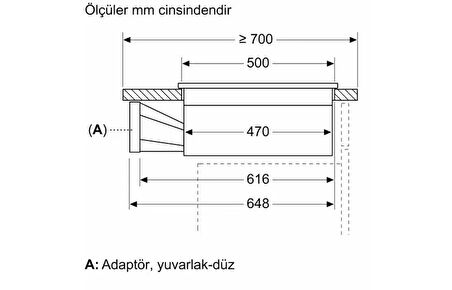 Bosch PVS811B16E İndüksiyonlu Cam Ankastre Ocak