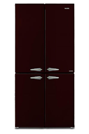 Vestel FD56011 Bordo Retro Gardirop Tipi Buzdolabı