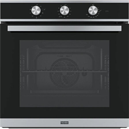 Franke 1160605987 SMART FSM 82 H XS Black Glass/Inox Ankastre Fırın