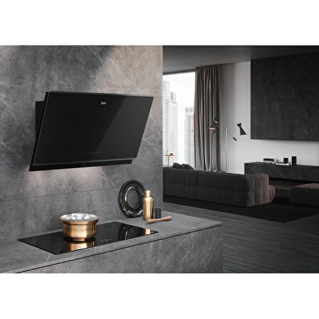 Franke 3300705065 FMY PRO 907 FM BK/BK MATT KL Davlumbaz