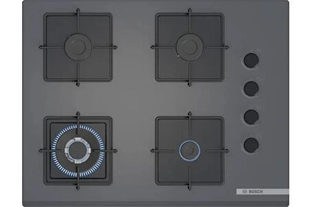 Bosch POH7C9P30O Gazlı Cam Ankastre Ocak