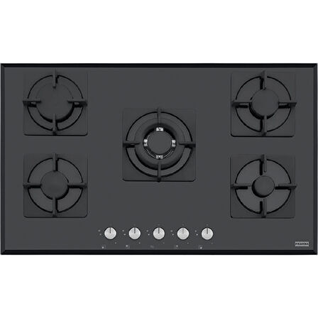 Franke 1060490104 Ocak Glass Lınear Square Fhns 905 4G Tc Bk C Siyah Cam Ocak