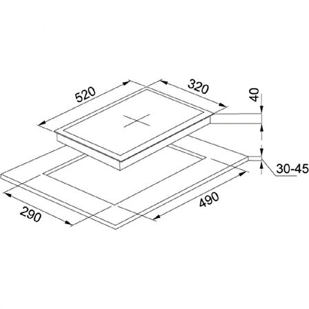 Franke 1060490202 Ocak New Glass Lınear Fhng 302 2G Bk C Siyah Cam Ocak