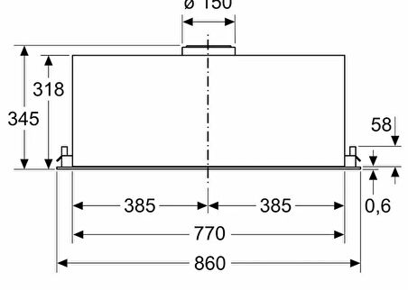 Siemens LB87NAC50 Aspiratör