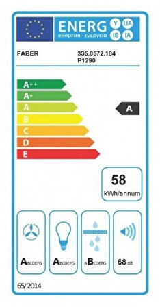 Franke 3350572104 Davlumbaz Isola Gloss Plus Ev8+ Bk A37 Davlumbaz