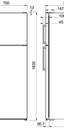 Franke 1180544351 Ffrf 478 Nf Xs A+ Buzdolabı