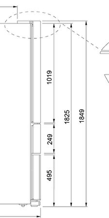Franke 1180319485 Frfd 6020 Nf Xs A+ Buzdolabı