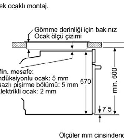 Siemens HR538ABS1 Akastre Fırın