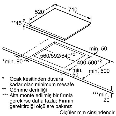 Siemens ET775FGP1E Ankastre Ocak