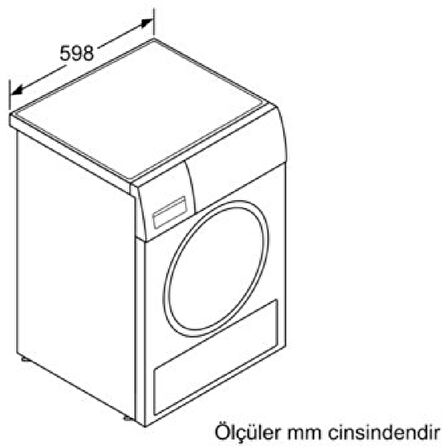 Siemens  WT45W41STR Kurutma Makinesi