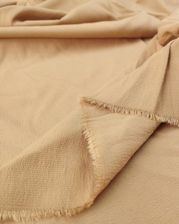 Sütlü Kahve Renkte Viskon Rayon Kumaş
 (En 120 cm x
 Boy 250 cm)